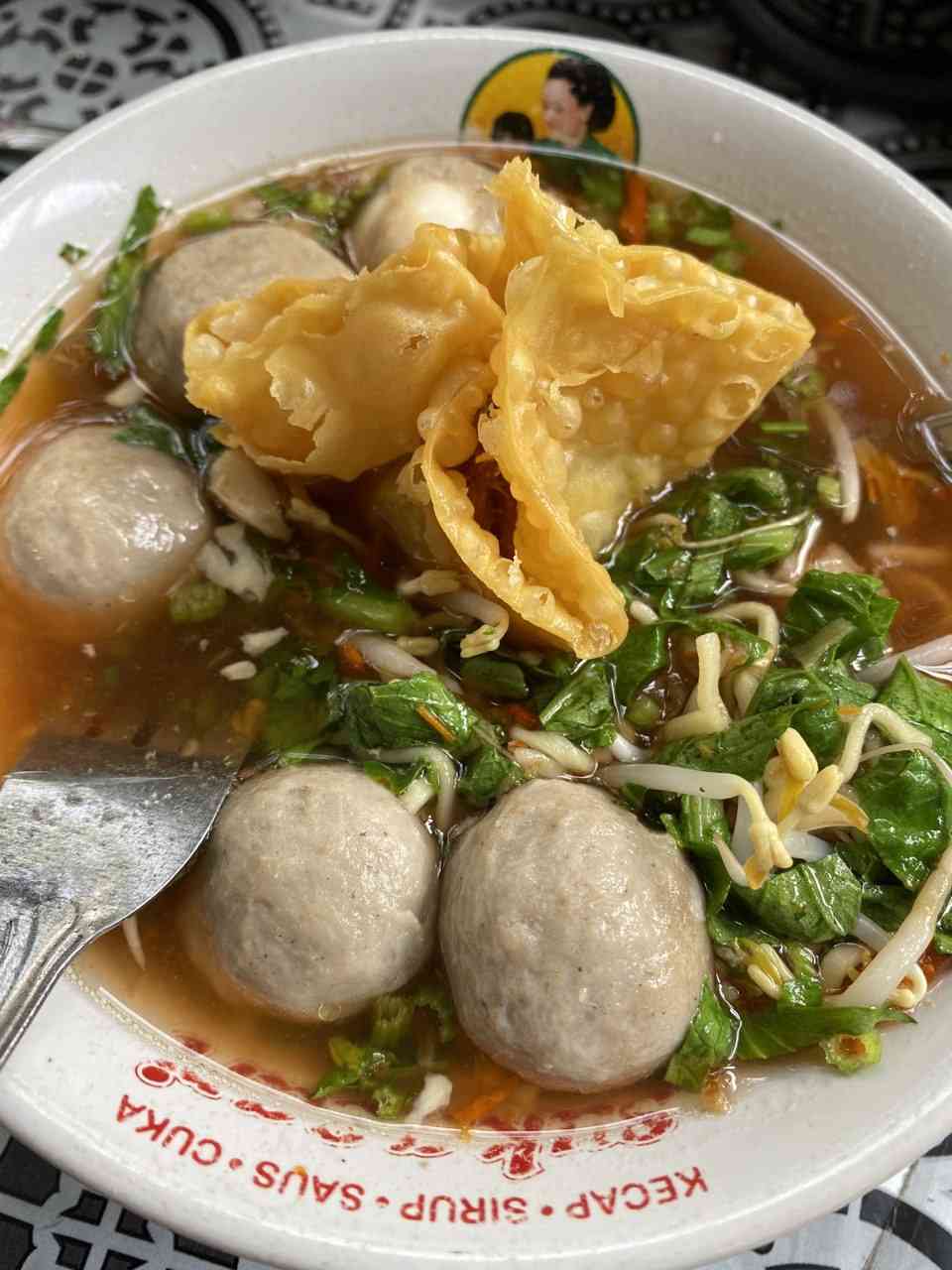 bakso sayur dengan gorengan khas Malang (dok.pri)