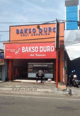 Gerai Bakso Duro di Kepanjen, Malang (dokumen pribadi)