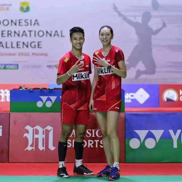 Dejan/Gloria dapat drawing berat (Foto PBSI/Badminton Indonesia) 