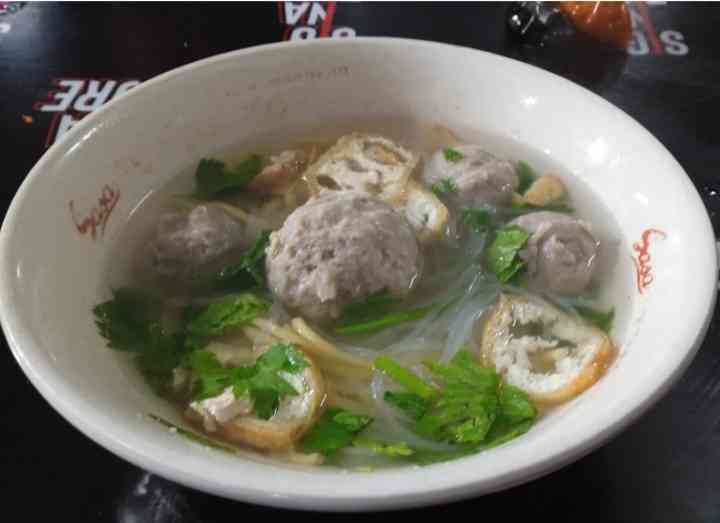 Bakso Nusantara, hehehe (dokpri) 