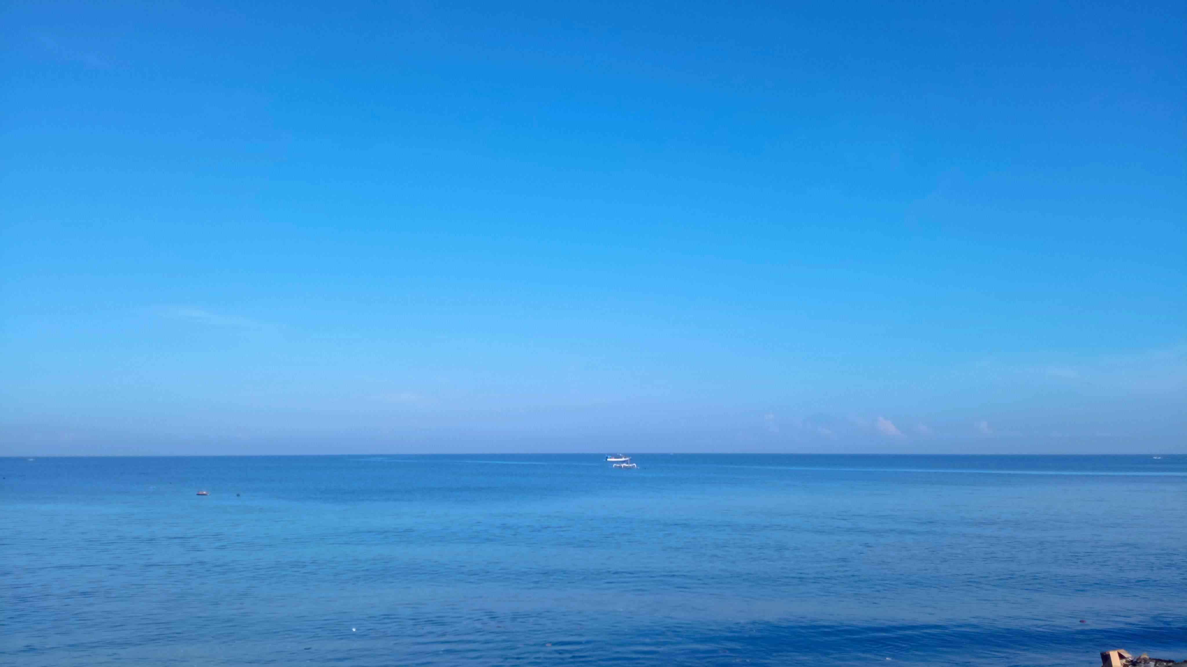 Ilustrasi keindahan pantai Pura Segara Ampenan Mataram (Foto: Dokumentasi Pribadi)