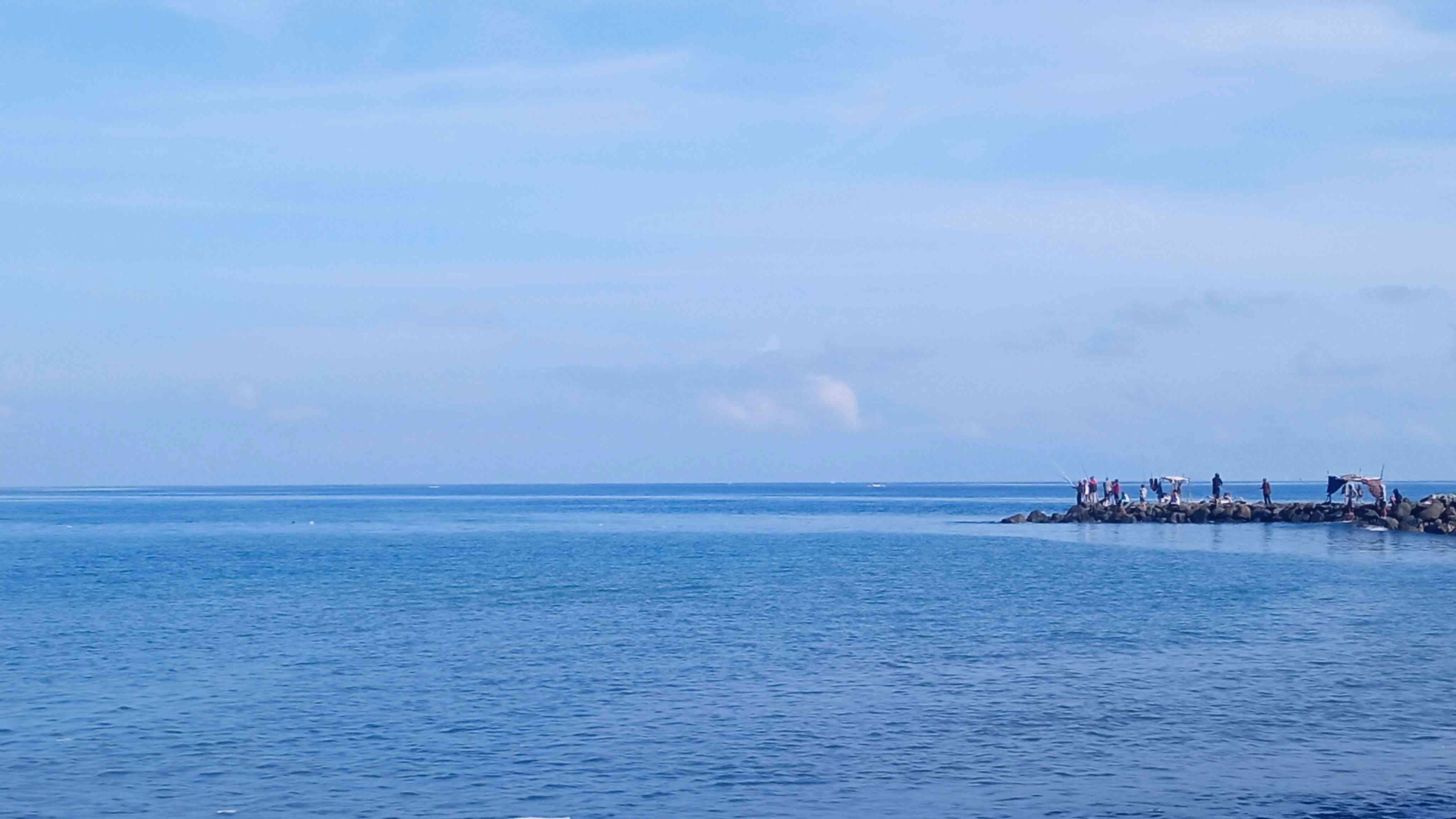 Ilustrasi salah satu potret keindahan pantai favorit di pulau Lombok (Foto: Dokumentasi Pribadi)