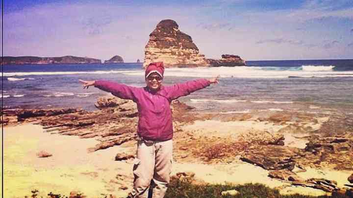 Pantai Gerupuk,  Lombok Tengah. Spot surfing dan termasuk spot ring 1 sirkuit Mandalika Lombok. Dokpri