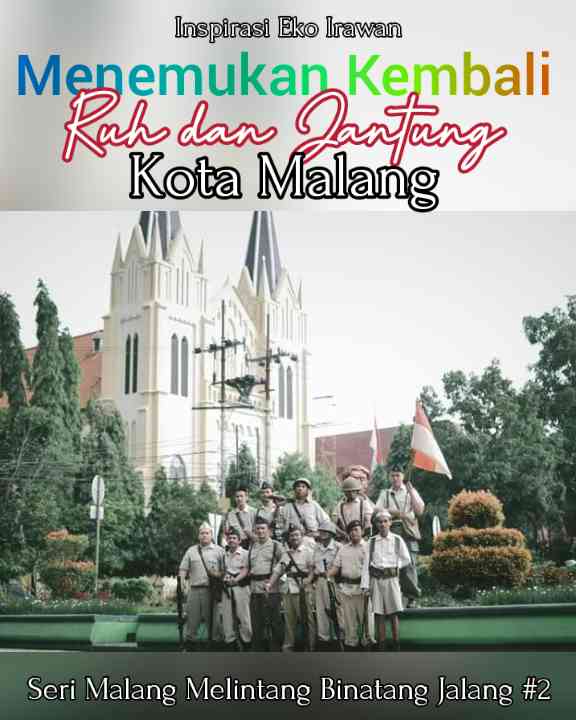 Dokpri Reenactor Ngalam 2017 di Monumen Chairil Anwar Malang