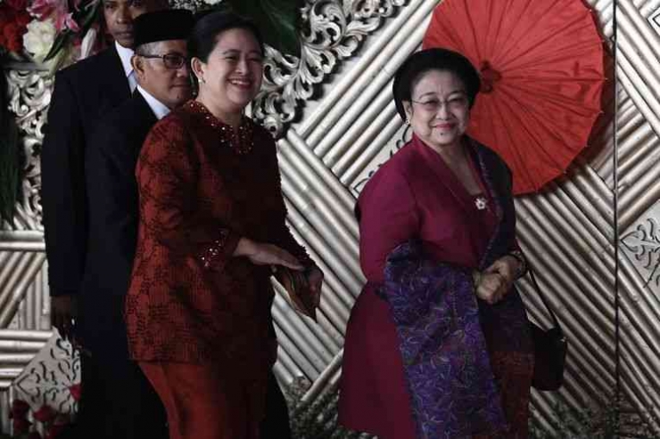 Puan Maharani dan Megawati Soekarnoputri. (Sumber: Kompas.com)