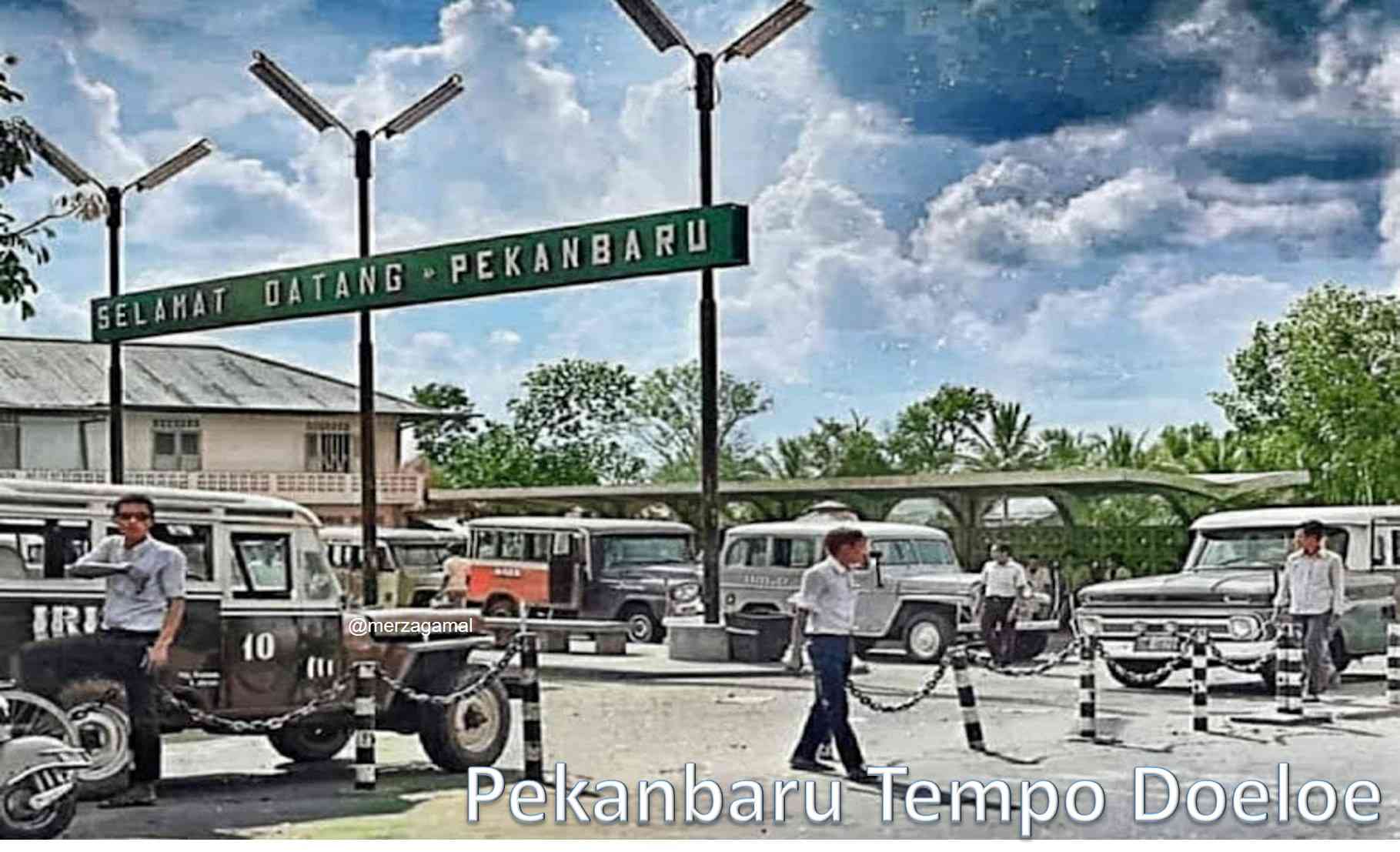 Image: Pekanbaru Tempo Dulu (Private Repro)