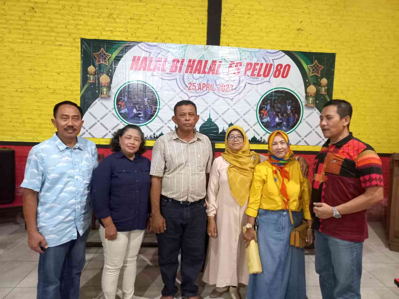 Halal bi Halal SMP di Rumah makan (dokpri)