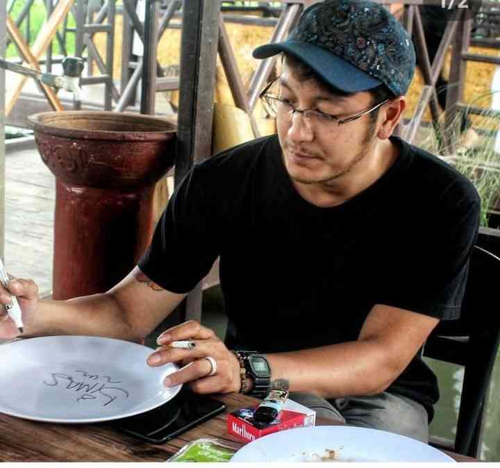 Tangkapan layar: Dimas Anggara di Saung Ranggon