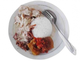 Sepiring Gudeg/Foto: Hermard