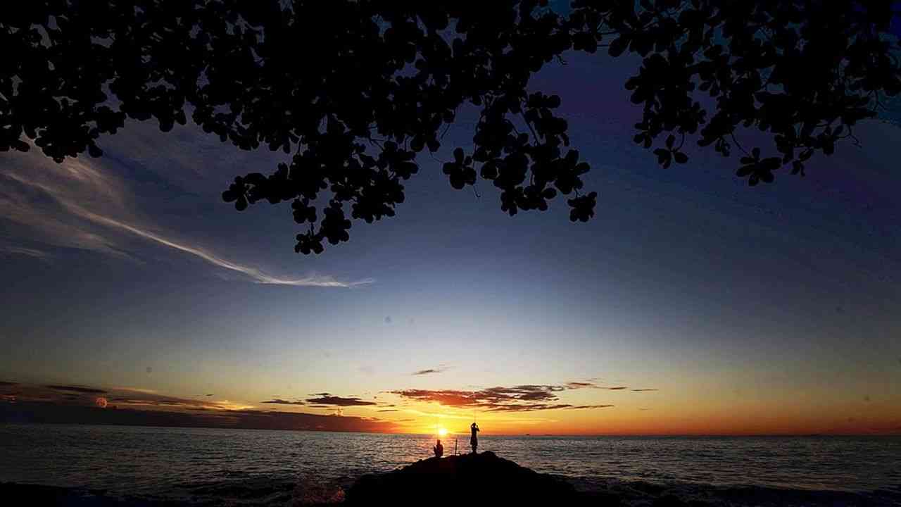 Pantai Padang, Sumatera Barat. (RONY ARIYANTO NUGROHO/ Kompas.id)