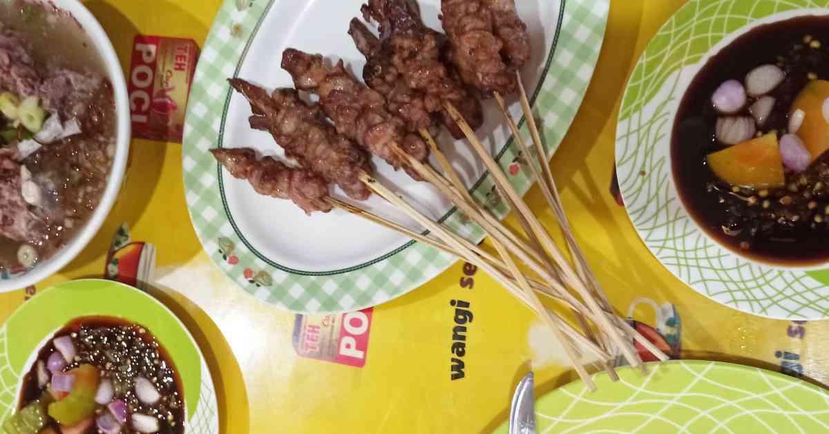 Sate dan Sop Kambing Muda Bu Tomo/Dokpri