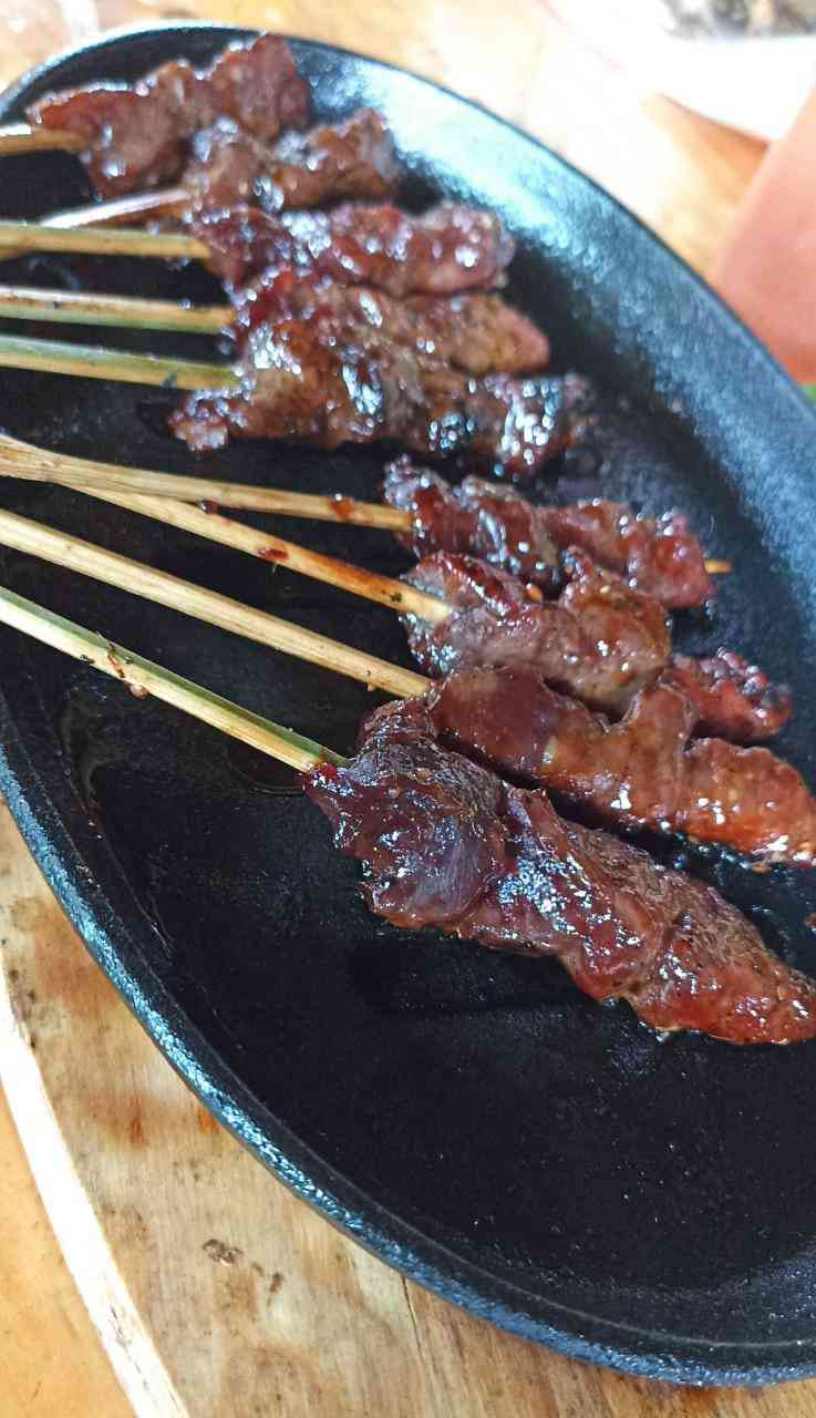 Sate maranggi yang gurih dan manis (dokpri) 