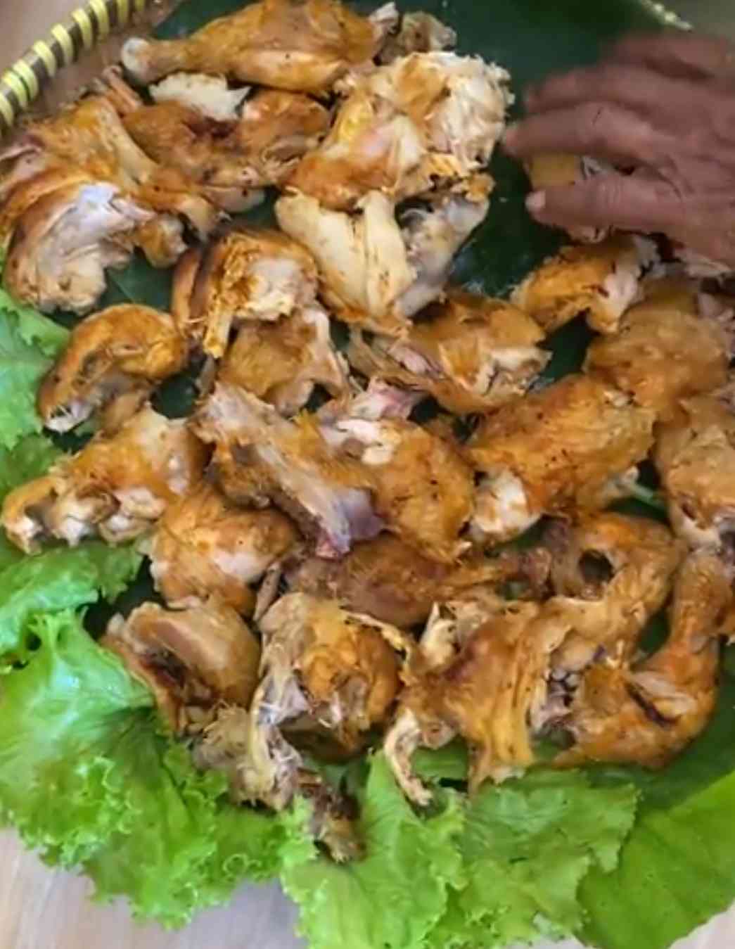 Ayam panggang sajian khas Madiun. Foto dokpri