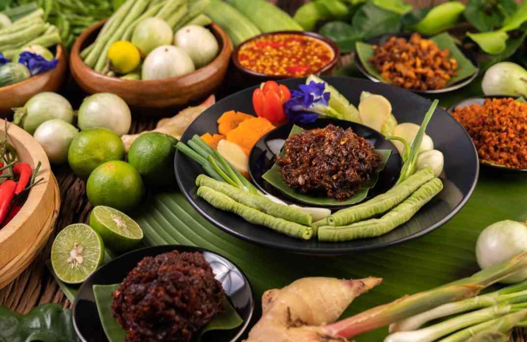 Ilustrasi gambar aneka kuliner nusantara | Dokumen Foto via Freepik.com