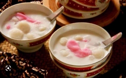 Es gempol pleret yang manis segar khas Jepara. Dok femina.com