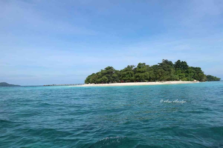 Inilah Pulau Lihaga di DSP Likupang foto: Arai Amelya