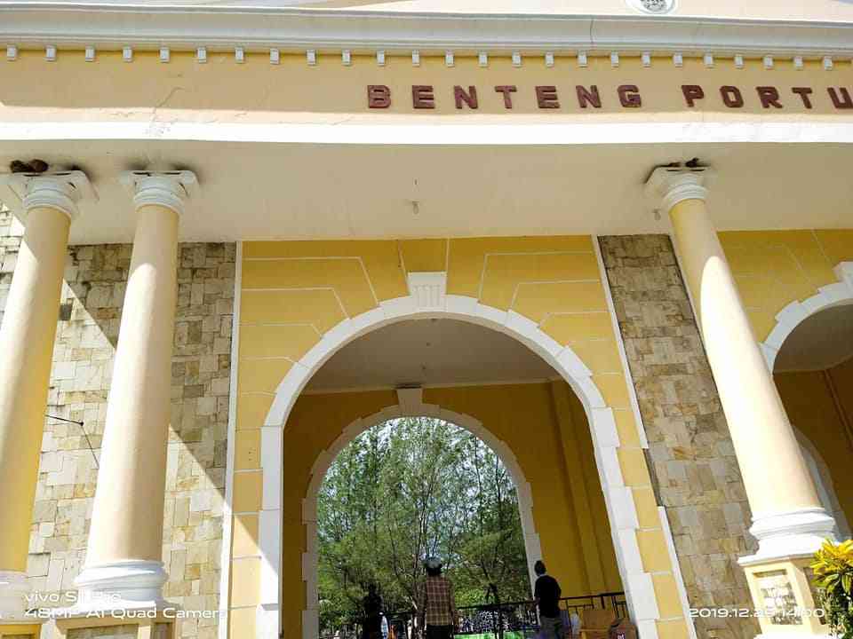  Gerbang masuk Benteng Portugis, dokpri