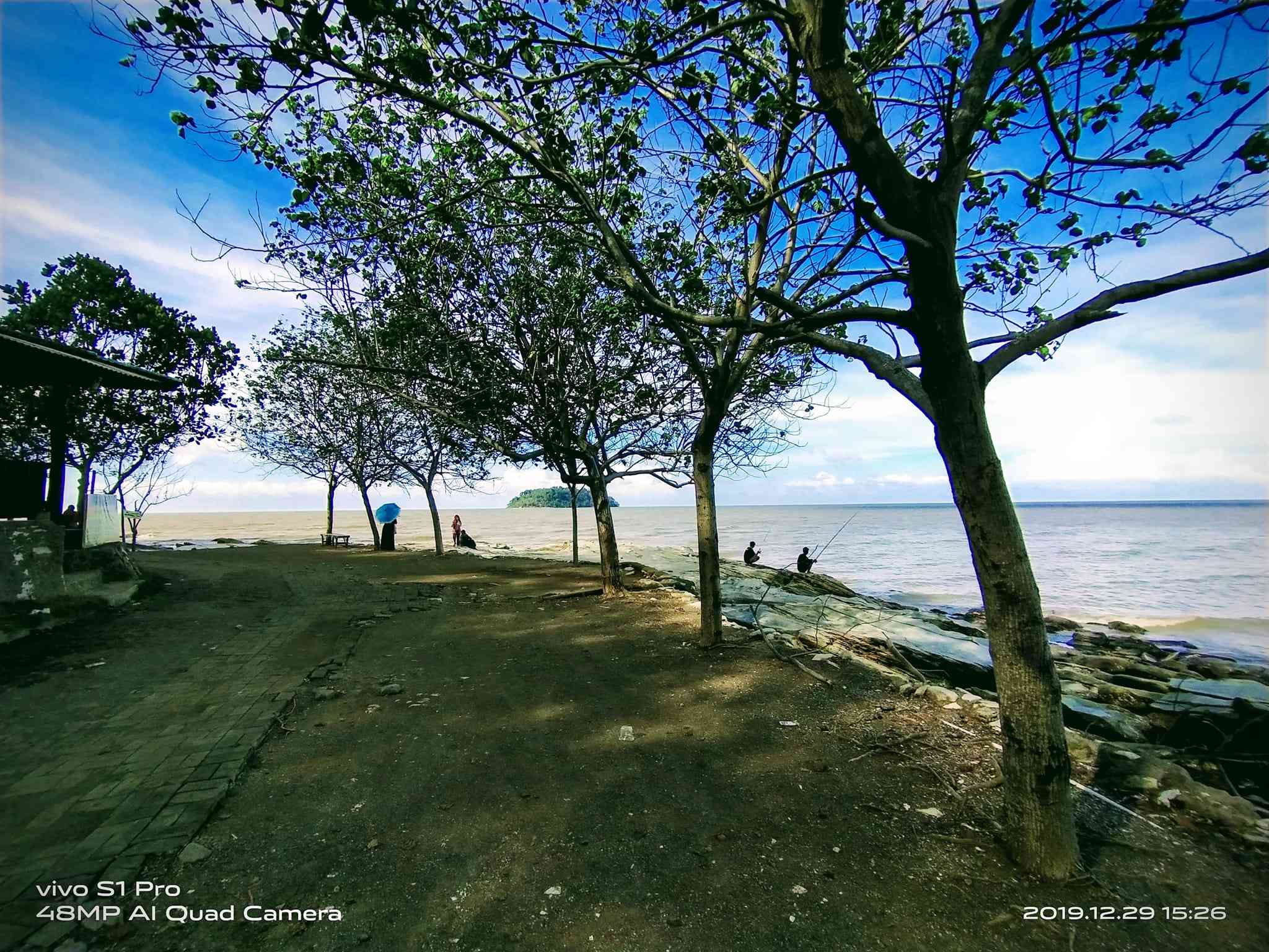  salah satu sudut di pantai Benteng Portugis, dokpri