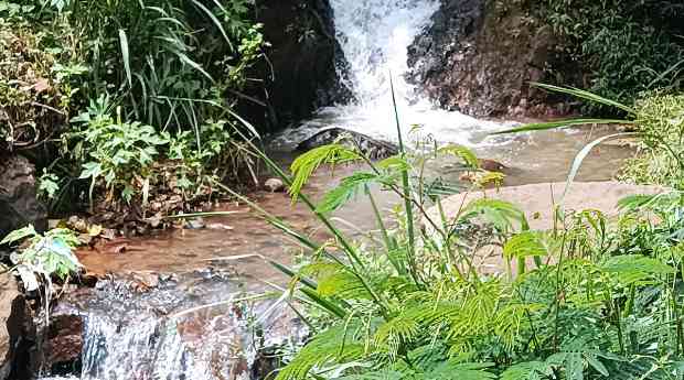 Salah satu curug di cinulang. Foto :Irma Tri Handayani