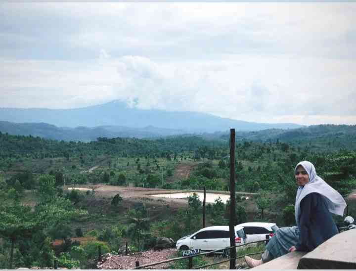 Pemandangan alam di Waroeng Sangkar/dekat area kebun kurma | dokpri