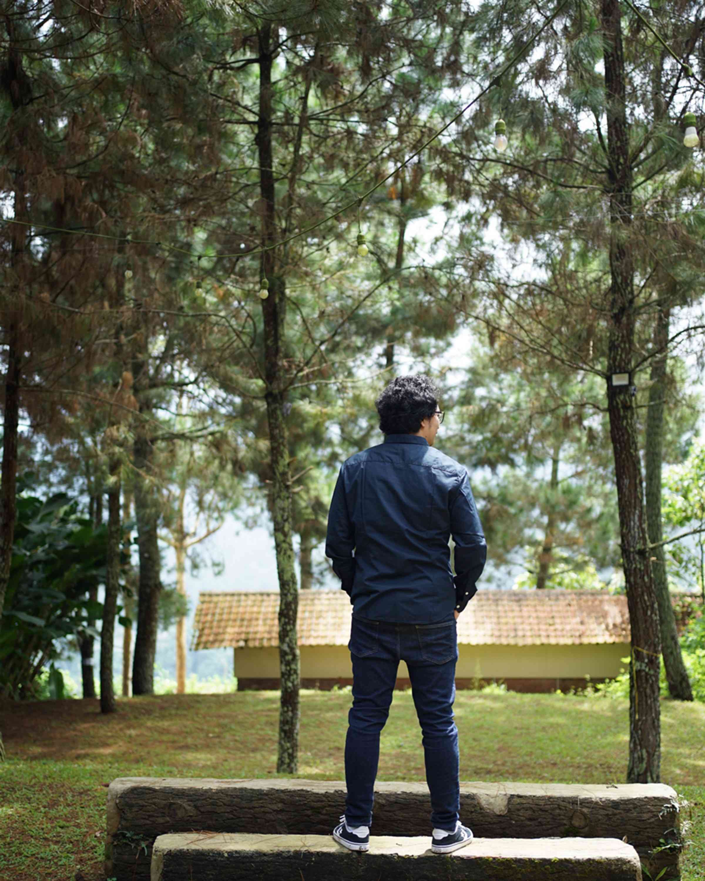 Menyatu dengan alam di Tanah Lembang, Bandung Barat, Jawa Barat. (sumber: dokumentasi pribadi)