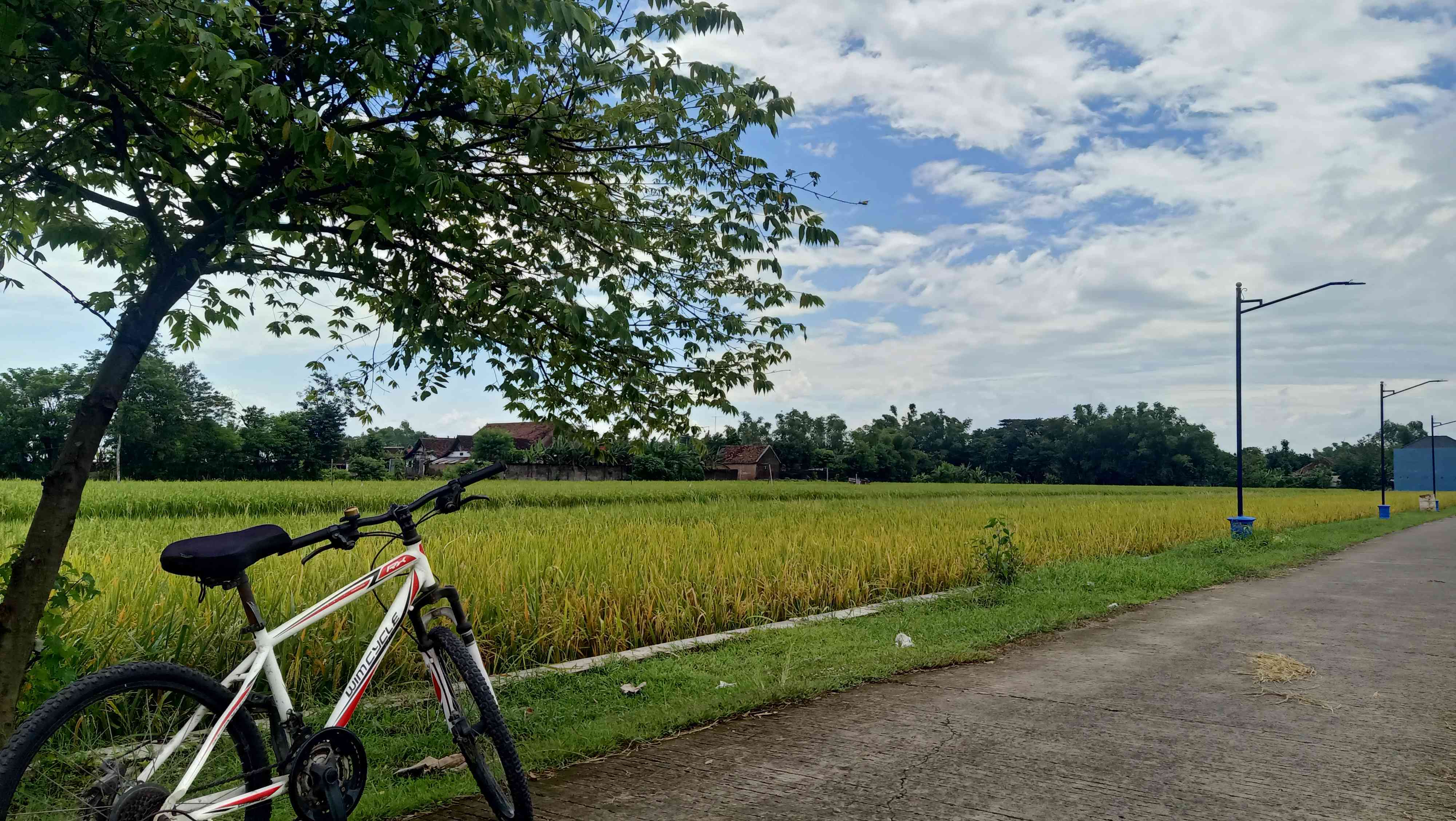 Bersepeda adalah healing terbaik bagi saya. Foto dokpri