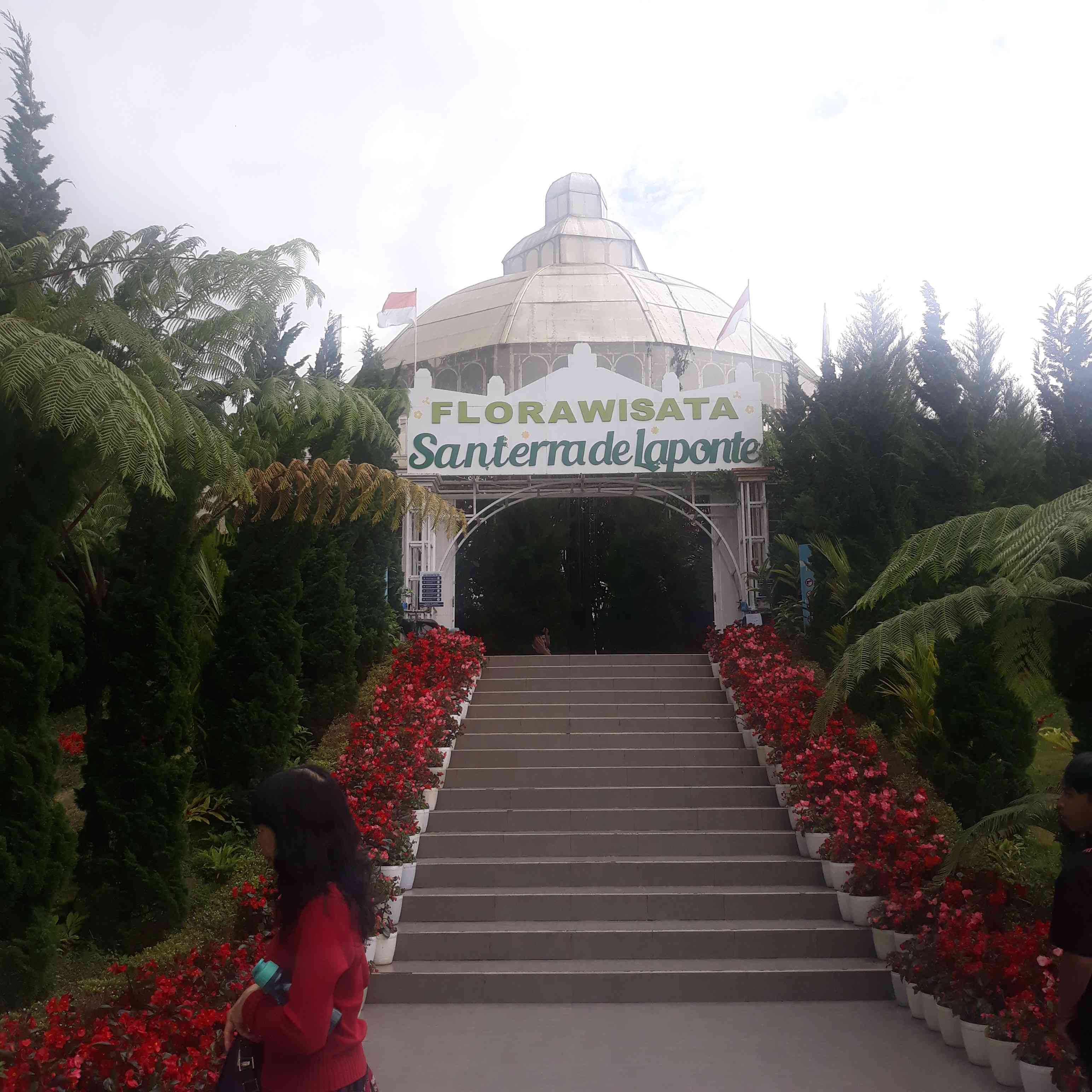 Flora Wisata Santerra de Laponte di Pujon Jawa Timur (Foto Dok Pribadi). 