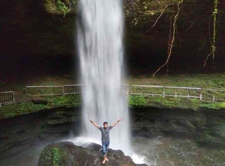 Air Terjun Lubuak Bulan. (Akbar Pitopang)