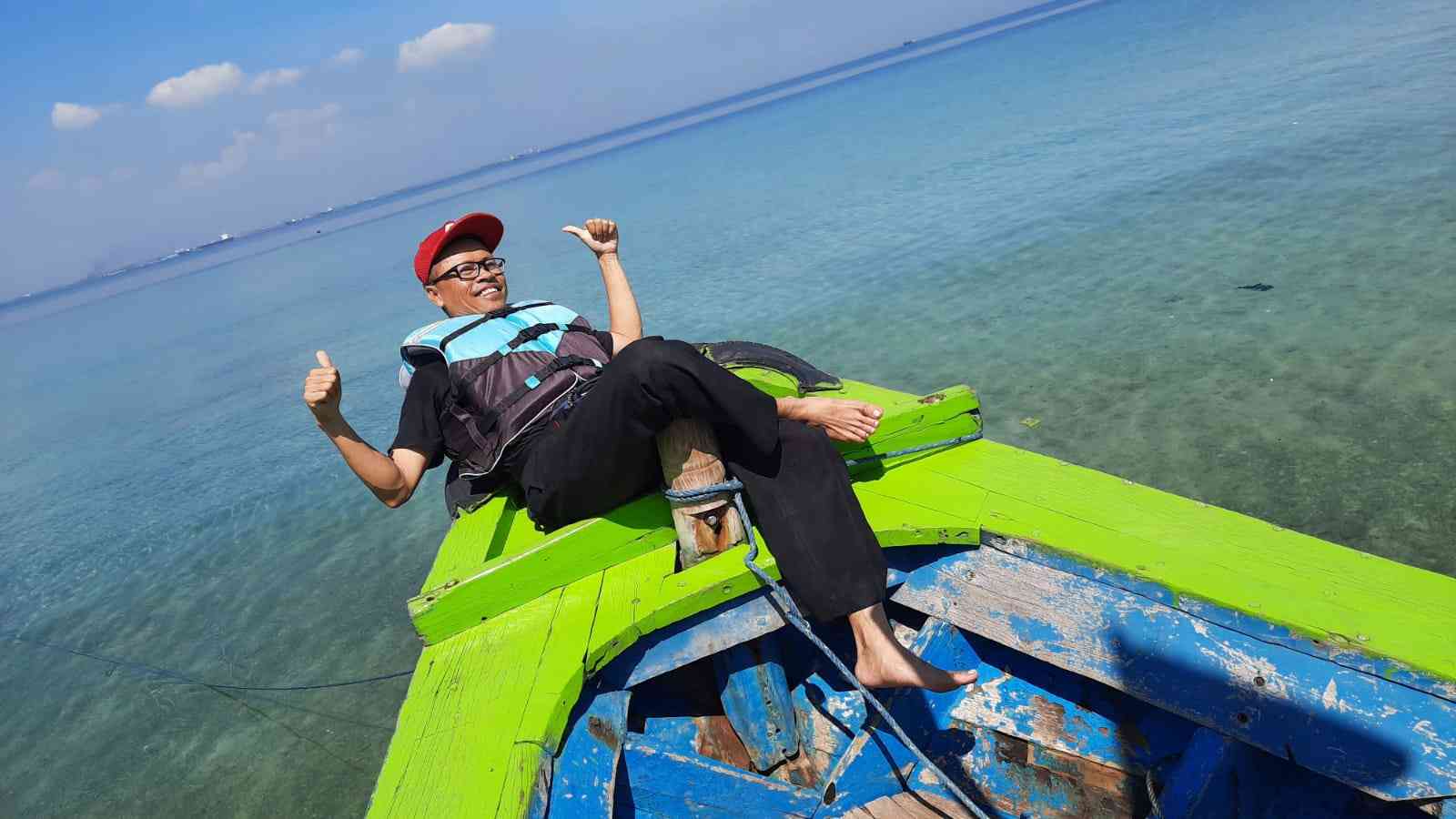 Trubu Karang dan Biota Laut terlihat. Dokpri.