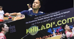 Dejan/Gloria dan Ginting melaju ke semifinal Kejuaraan Asia Bulutangkis 2023 (Foto Diolah dari Facebook.com/Badminton Indonesia) 