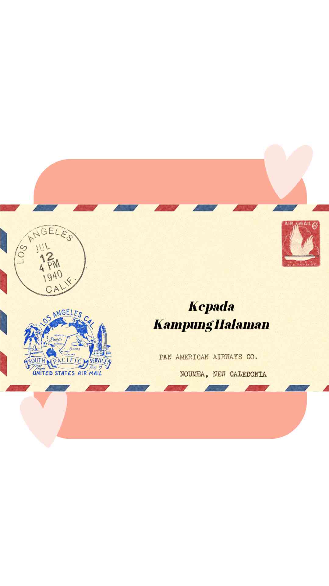 Surat untuk Kampung Halaman. Dokpri