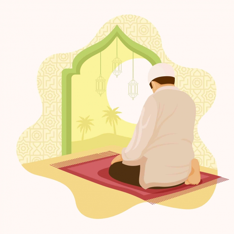 Setelah Ramadhan usai, apakah masih rajin dan taat seperti kala berpuasa? ilustrasi: freepik.com 