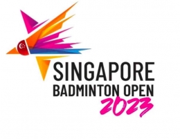 Logo turnamen Singapore Badminton Open 2023 (Bidik Layar Prospektus bwfbadminton.com) 