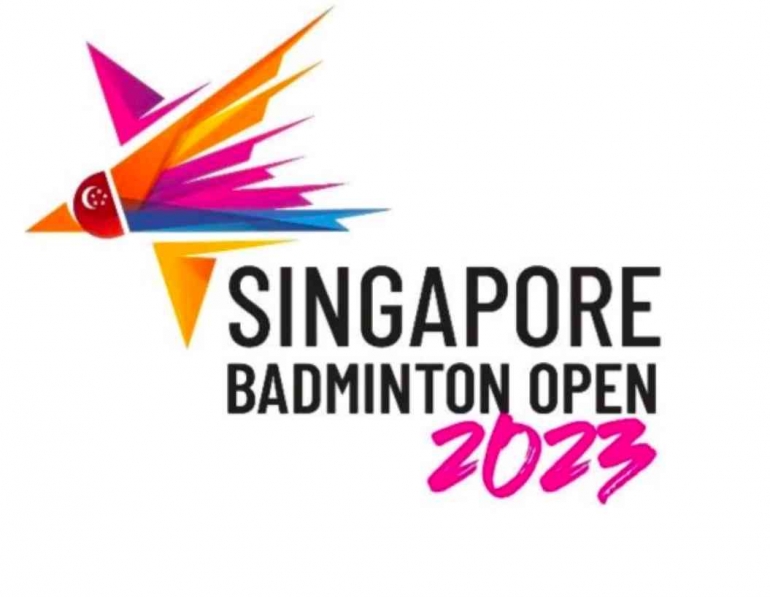 Logo turnamen Singapore Badminton Open 2023 (Bidik Layar Prospektus bwfbadminton.com) 