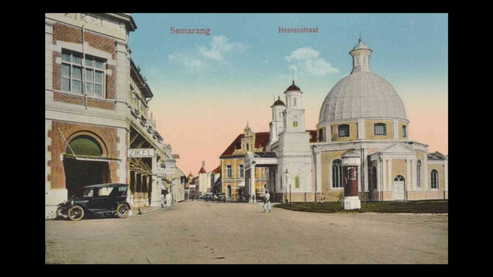 Kota Lama Semarang, 1920 (Sumber: KITLV)
