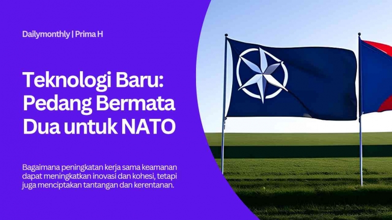 Ilustrasi: Bendera Nato (dok.pribadi)