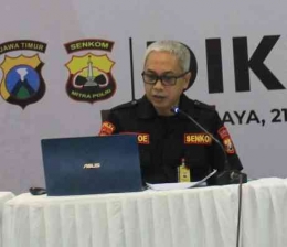 Sekretaris Senkom Mitra Polri Provinsi Jawa Timur, Wahjoe Soetino, S.Sos. - Dokpri