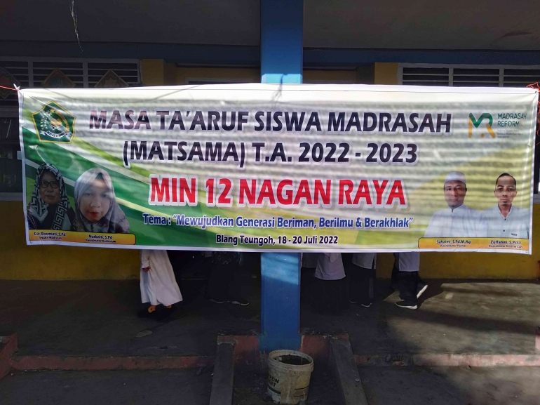 Matsama siswa MIN 12 Nagan Raya tahuan 2022-2023 (dokpri)