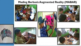 MABAR (Majalah Dinding Berbasis Augmented Reality) Dok. Ekslusif Hj Eti Herawati