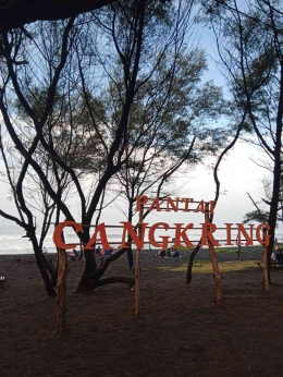 Pantai Cangkring yang berlokasi di Cangkring, Poncosari, Srandakan, Bantul, Yogyakarta