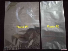 Gambar 2. Contoh jenis plastik PP dan PE/Dok Pribadi