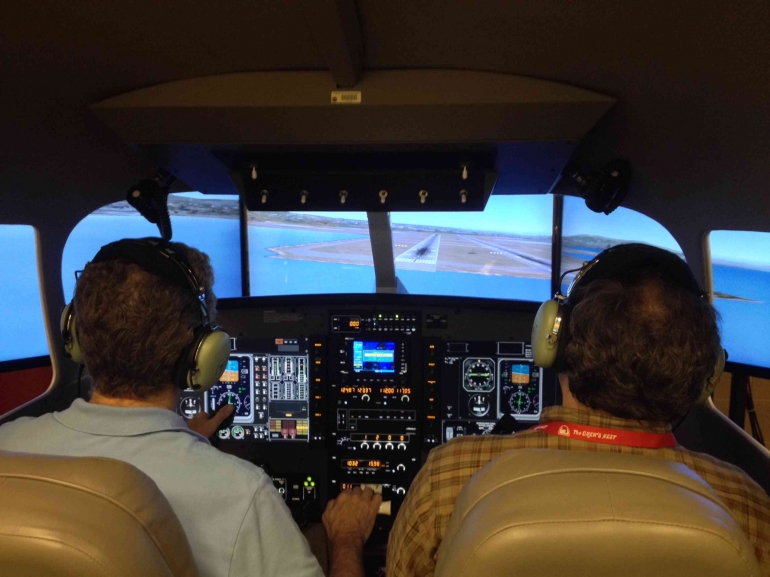Flight simulation | Source: NASA