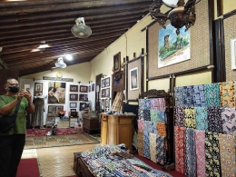 Galeri Batik Muria, di desa Karangmalang Gebog Kudus, Dokumen pribadi penulis