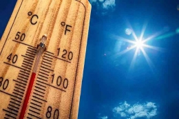 Ilustrasi suhu ekstrem. (Foto dok: kompas.com).