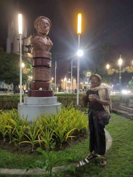 Dokpri foto acara baca puisi di Monumen Chairil Anwar Malang 28 April 2023