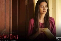 Mikha Tambayong berperan sebagai Sri dalam film Sewu Dino.(MD Pictures) sumber photo: Kompas.com