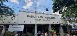 Pasar Legi Kotagede Warisan Budaya Mataram Ngayogyakarta (Dokumen pribadi)