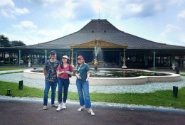 Wisata tur di Puro Mangkunegaran Solo. | Dokumentasi pribadi