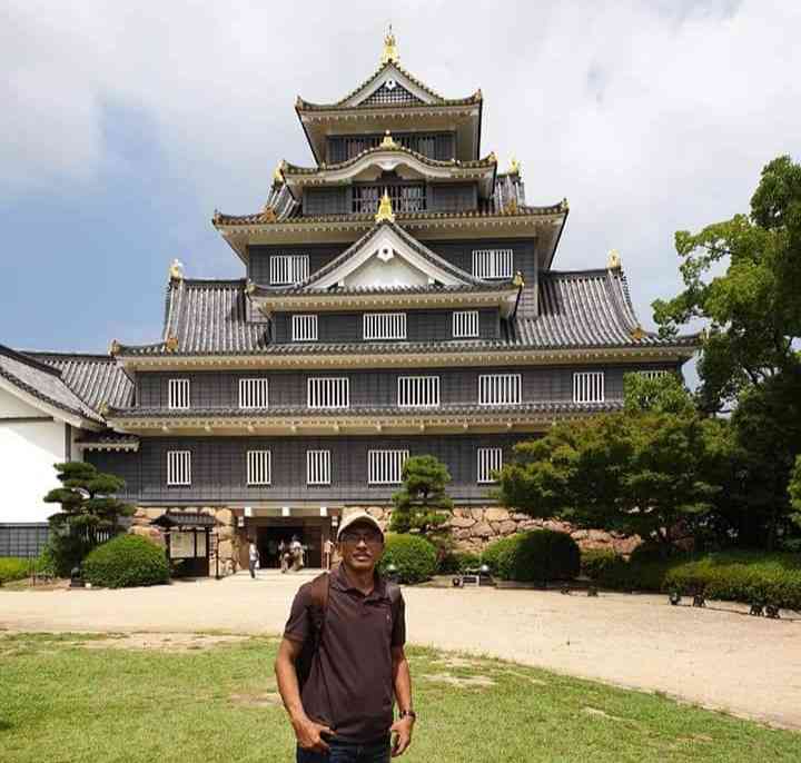 Okayama Castle, tampak depan : Foto dokpri