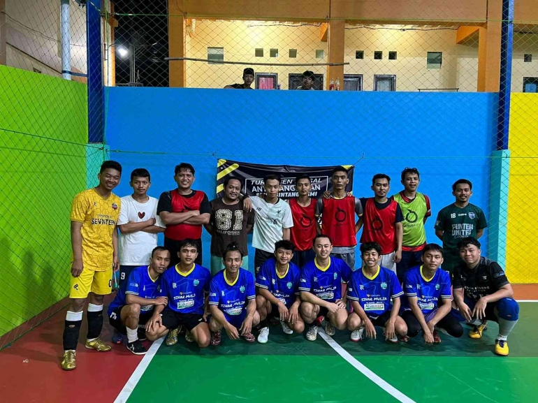 Tim Futsal BTR Angakatan 2004. Foto: M. Anang Munawir